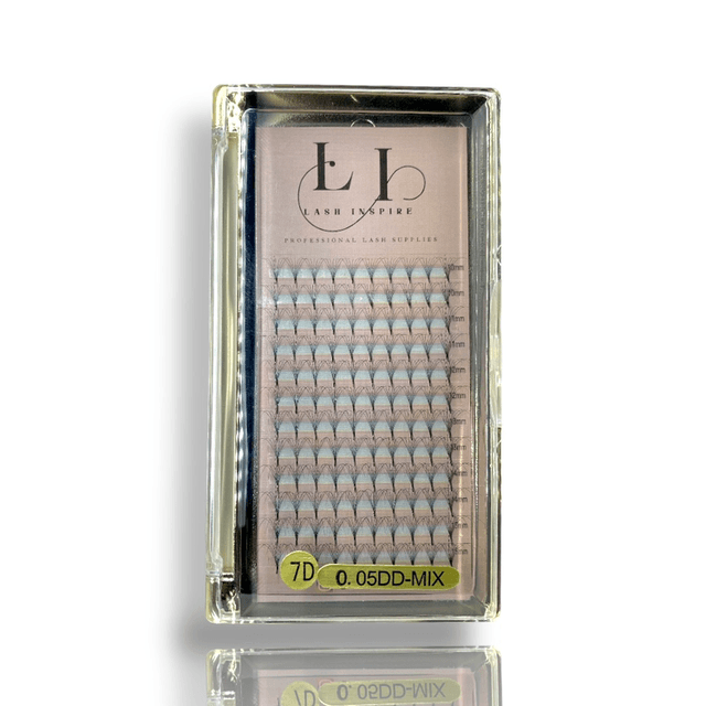 Dark Brown Pre-fan Lashes